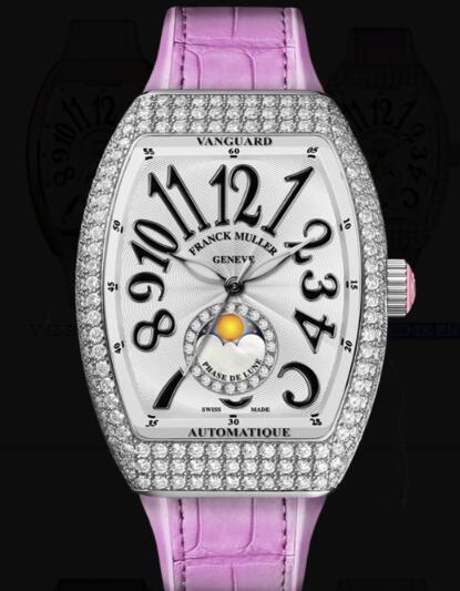 Franck Muller Vanguard Lady Moonphase Replica Watch Cheap Price V 32 SC FO L D CD 1R RN (RS)
